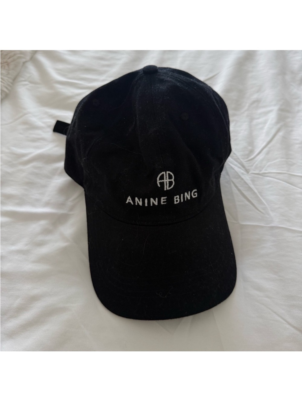 🎉 FINAL SALE 🎉 Anine Bing Black Jeremy Baseball Cap in GUC